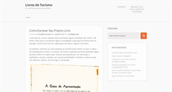 Desktop Screenshot of livrosdeturismo.com.br